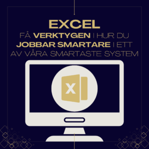 Grundkurs i Excel Stockholm 10 november 2026