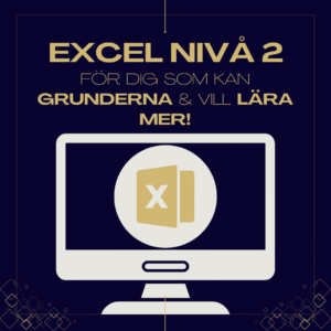 Excel - Nivå 2 Göteborg 3 december 2026