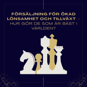 Försäljning för ökad lönsamhet och tillväxt